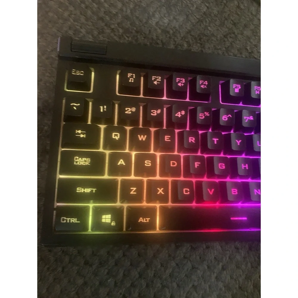 CyberPowerPC NOHI 02 RGB KB-161-104 USB Wired Gaming Keyboard - N/A - No Box